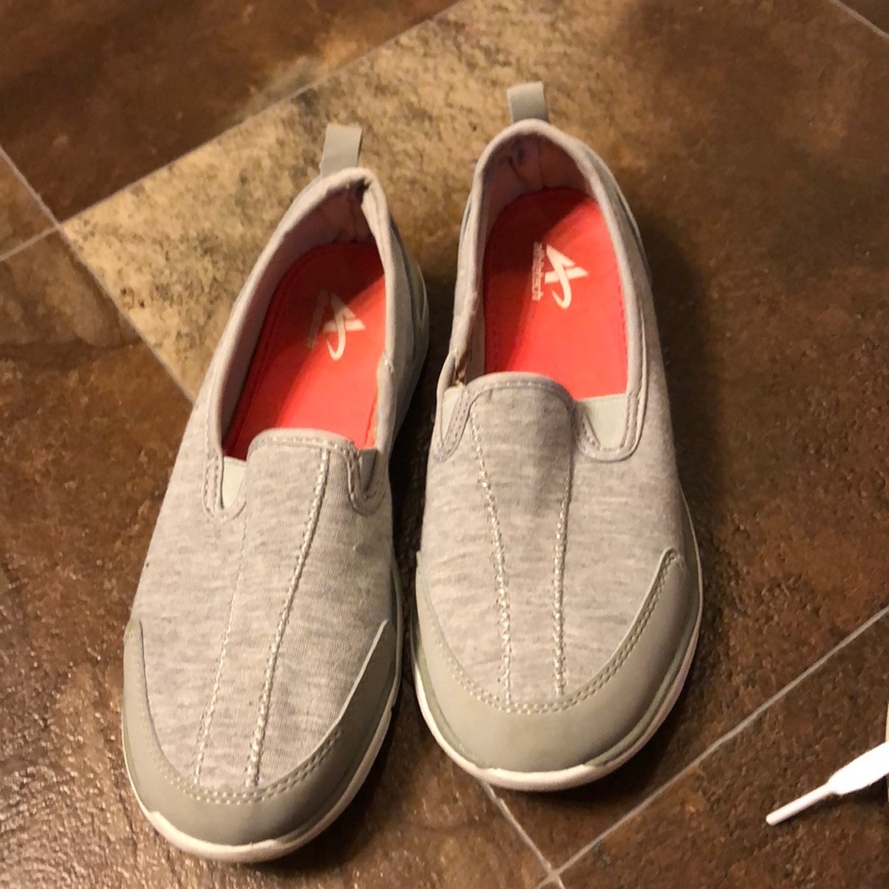 Slip on athletic shoes